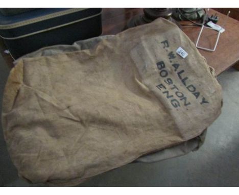 2 vintage mail bags