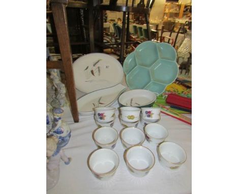 12 Royal Worcester Ramekin dishes, A Poole dish and 3 Denby dishes