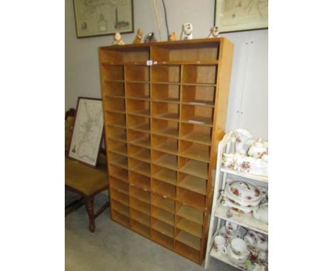 A workshop shelf unit