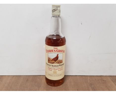 VINTAGE WHITE LABELLED 75CL BOTTLE OF THE FAMOUS GROUSE FINEST SCOTCH WHISKY 40% VOL