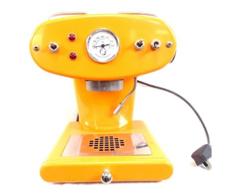 A Francis Francis! Magic Espresso machine, designed by Luca Trazzi, 32.5cm overall 