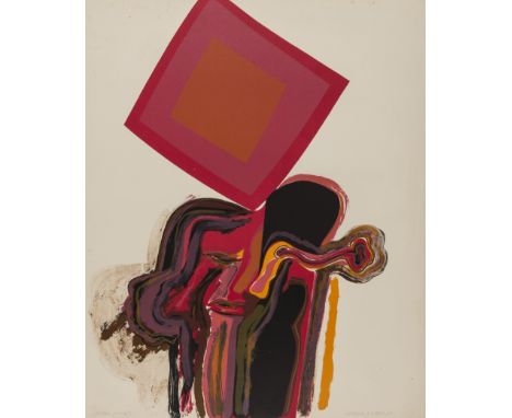 δ Allen Jones (b.1937)Hermaphrodite Head (Lloyd 25)Lithograph printed in colours, 1964, signed, dated and inscribed 'artist p
