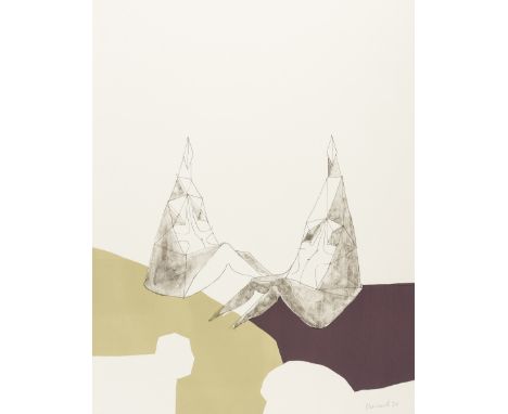 δ Lynn Chadwick (1914-2003)HammacherLithograph printed in colours, 1971, signed and dated in pencil, a proof aside from the e