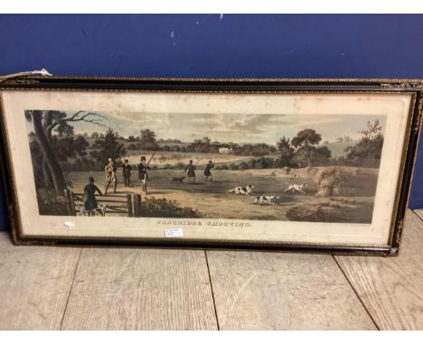 A set of four coloured photographic prints, titled Bachelors Hall, printed by FC Turner, and drawn by Thomas Fairland 41 x 51
