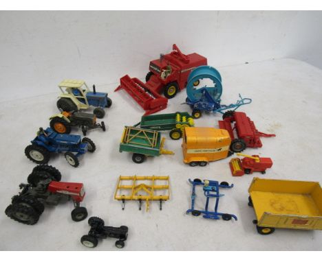 Die cast and model farming vehicles