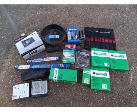 New car parts, car stereos and tools etc&nbsp;