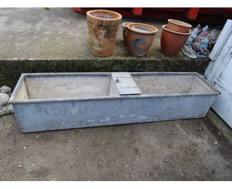 7ft Galvanised trough/planter&nbsp;
