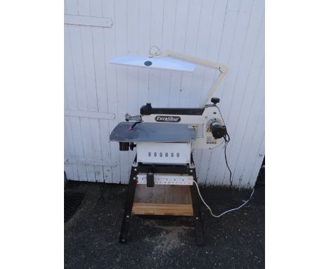 Excalibur EX-21 scroll saw with work light (FAILED PAT TEST)