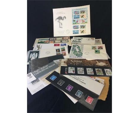 A small selection of stamps and first covers