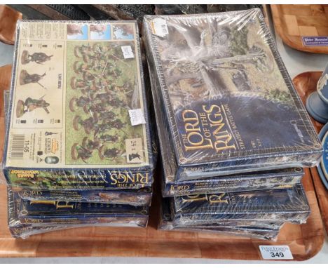 Collection of nine The Lord of the Rings Strategy Battle Game figures to include 'Galadhrim Knights' all in original boxes an
