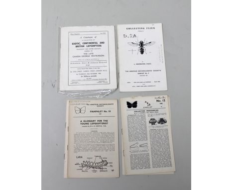 A CATALOGUE OF A COLLECTION OF EXOTIC, CONTINENTAL AND BRITISH LEPIDOPTERA formed by CANON GEORGE WATKINSON, Debenham Storr A