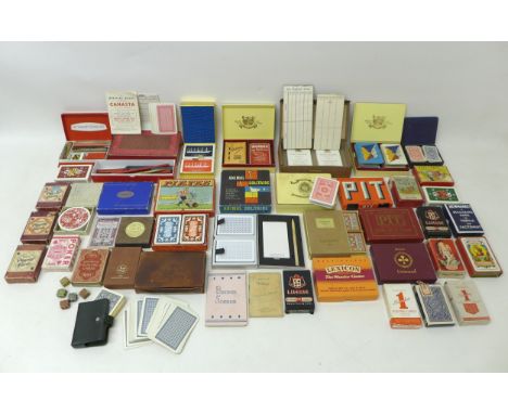 A good collection of vintage playing cards, including Brer Rabbit and Tut-Tut.