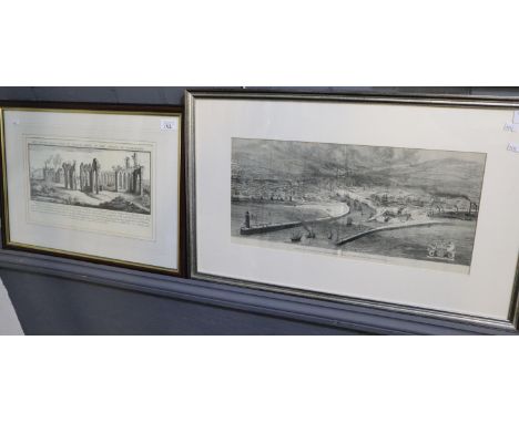 'Swansea and places in the neighbourhood', visited by the 'British Association', from the original engraving after Soulman, t