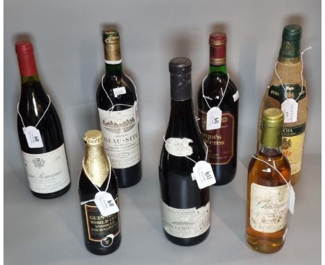 Collection of vintage and other wines, to include: Riojo Siglo, Chateau Beau-Site, Saint-Estephe, Rioja Marques De Caceras 19