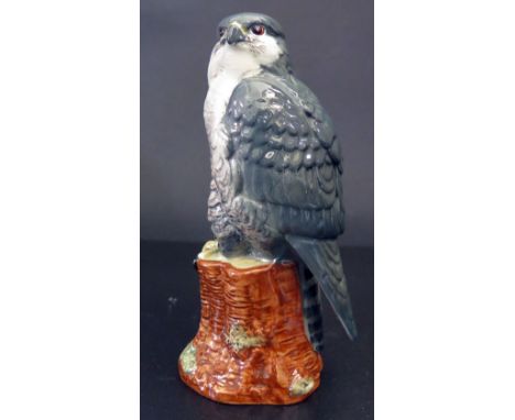 A Bottle of Beneagles Scotch Whisky 200ml in Beswick Peregrine Falcon Decanter 