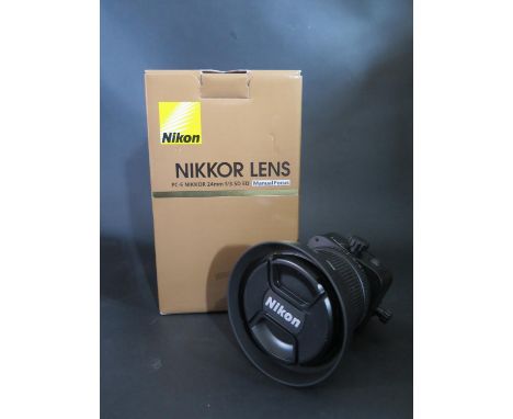 A Nikon Nikkor Lens PC-E 24mm f/3.5D ED Manual Focus 