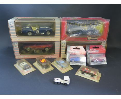 A Collection of Majorette including 1:24 Scale plus a Burago 