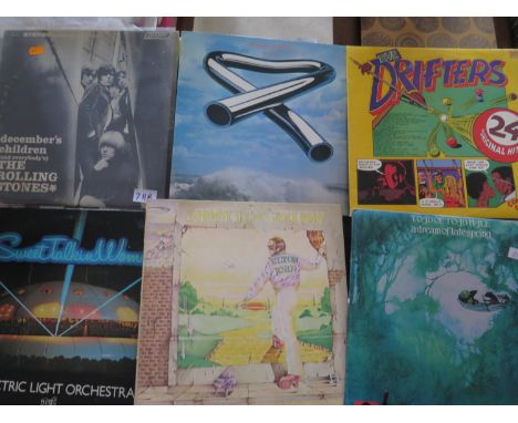 Various LP's (Sixteen) including The Rolling Stones, Mike Oldfield, Elton John, E.L.O etc 