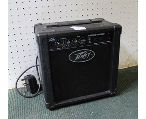 A "PEAVEY" BACKSTAGE 2 PRACTICE AMPLIFIER 