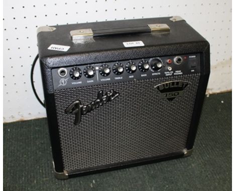 A "FENDER" BRANDED BULLET 150 AMPLIFIER 