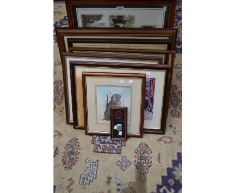 Local Interest - David Wright (contemporary_ underneath the Arches, signed and numbered in pencil 142/500 by the artist, off-