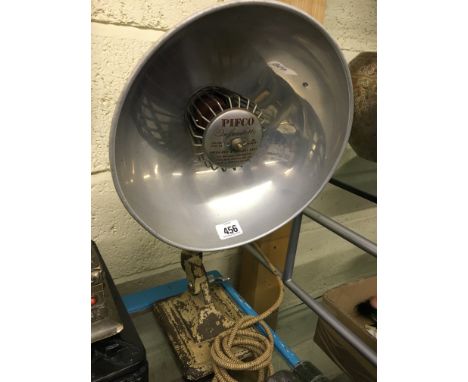An Art Deco Pifco Infradette electric lamp.