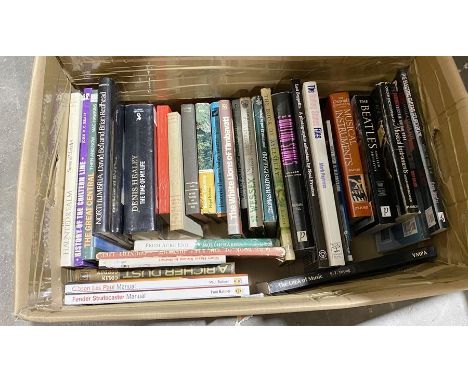 Assorted volumes to include Tolkien&nbsp; 'The Silmarillion' , 'The Encyclopaedia of Rock', 'From Acre Field - Portrait of a 