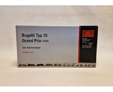 CMC Exclusive Modell 1/18 scale diecast model Bugatti Typ35 Grand Prix (1924) in box