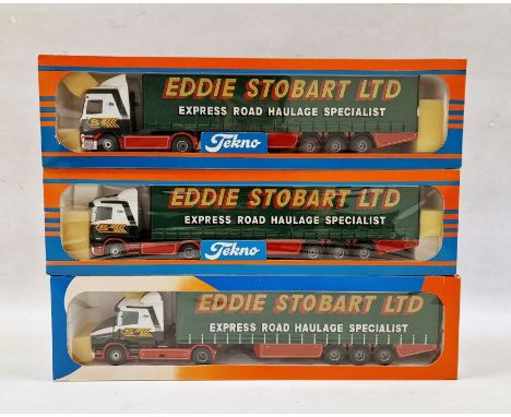 Tenko 1/50 scale diecast models to include 'The British Collection' #89 Eddie Stobart Truck, #64 Eddie Stobart Truck and #74 