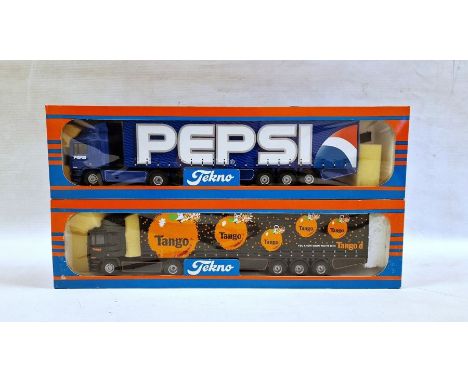 Tenko 1/50 scale diecast models to include 'The British Collection' #68 Pepsi Truck and #67 Tango Truck both in original boxe