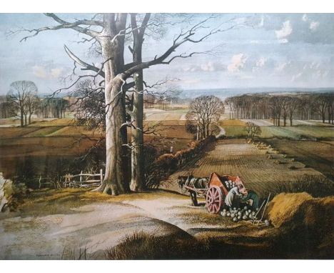 After Roland Hilder Print   "A Corner of Britain", framed and glazed and one further print after Roland Hilder (2)