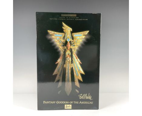 Limited edition, third in the series, International Beauty Collection. New in original box. She is dressed in a Bob Mackie de