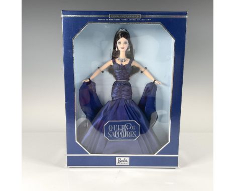 Limited edition, second in the series, Royal Jewels Collection. New in original box. She is dressed in a dark blue taffeta an