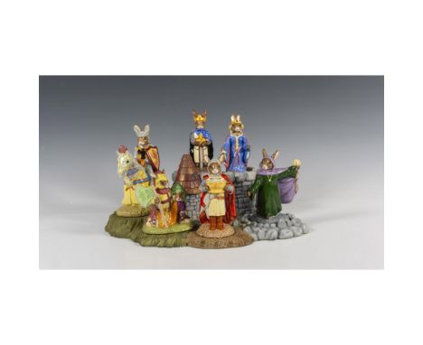 The collection of Arthurian Camelot legend includes figurines modelled after Sir Galahad DB299, Sir Gawain DB300, Sir Lancelo