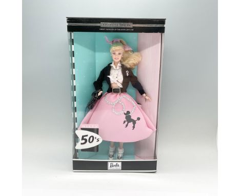 A Barbie Collectibles, and the fifth in the Great Fashions of the 20th Century collection. Barbie in a pale blonde hair up wi