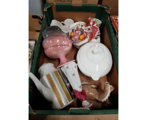 A LOT INC MALING MASONS MIDWINTER AND ROYAL DOULTON FIGURE NAMED LYDIA