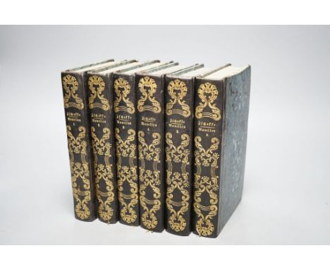 ° ° Zschokke, Heinrich - Augsgewahlte Novellen Und Dichtungen, 6 vols., engraved portrait frontis (vol.4); contemp. Oxford bl