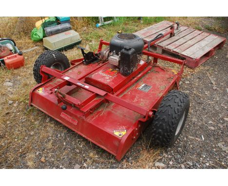 Motorised topper with Swisher engine 12.5ic