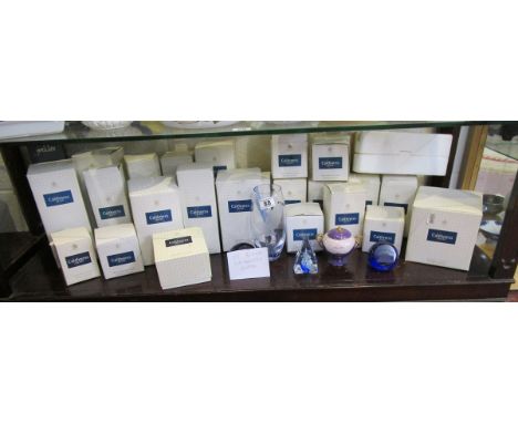 Approx 25 boxed pieces of Caithness glass
