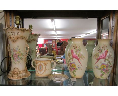 Selection of Crown Ducal and lamp base