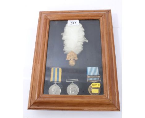 Korean War Medal Pair, comprising Korea medal named to 22787216 FUS. R. Cross. R.F. together with a United Nations Korea Meda