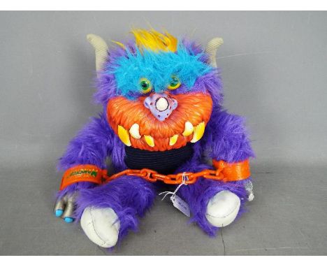 Amtoy, My Pet Monster - A vintage unboxed My Pet Monster plush toy figure by Amtoy. The figure measures approximately 45cms i