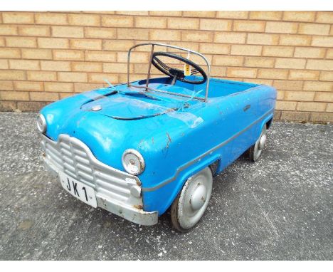 Triang - A vintage Triang Ford Zodiac Pedal Car. The car is suitable for restoration 