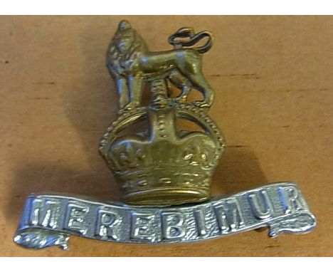 Royal Army Pay corps WWII Issue cap badge (Bi-Metal)