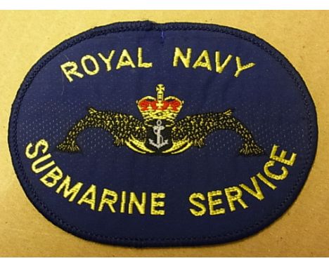 Royal Navy Submarine Service (QC) Cloth patch