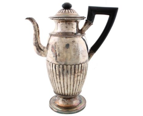 Biedermeier Silber Kanne von 1826 Österreich-Ungarn, silver pitcher austro-hungary,13-lötig, 812,5/000 Silber, gepunzt / gest