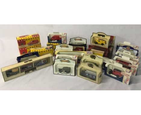 Various boxed diecast model vehicles including Vanguards &amp; Days Gone