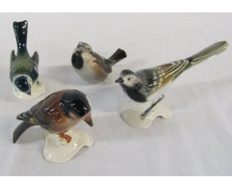 Set of 4 Goebel bird figures