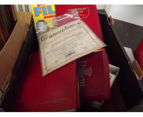 Collection of vintage film albums