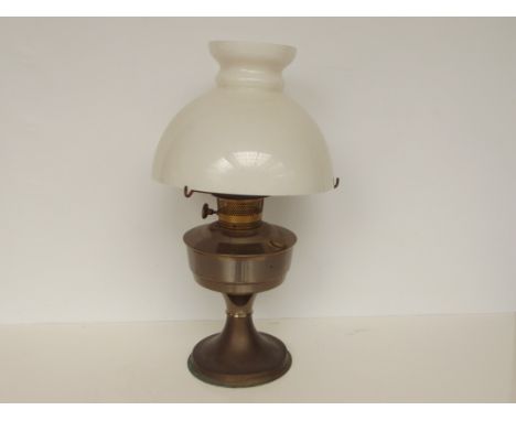 Brass oil lamp